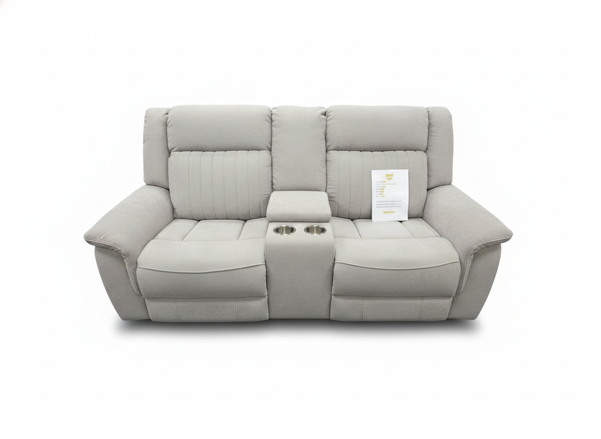 Dallas Lite Nappa Lux Grey Fabric 2