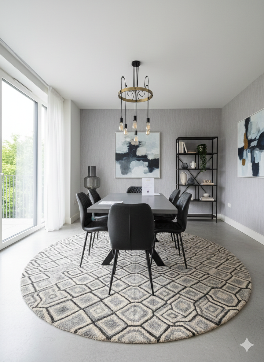 Willow Grey Wood Rectangle 1.6m