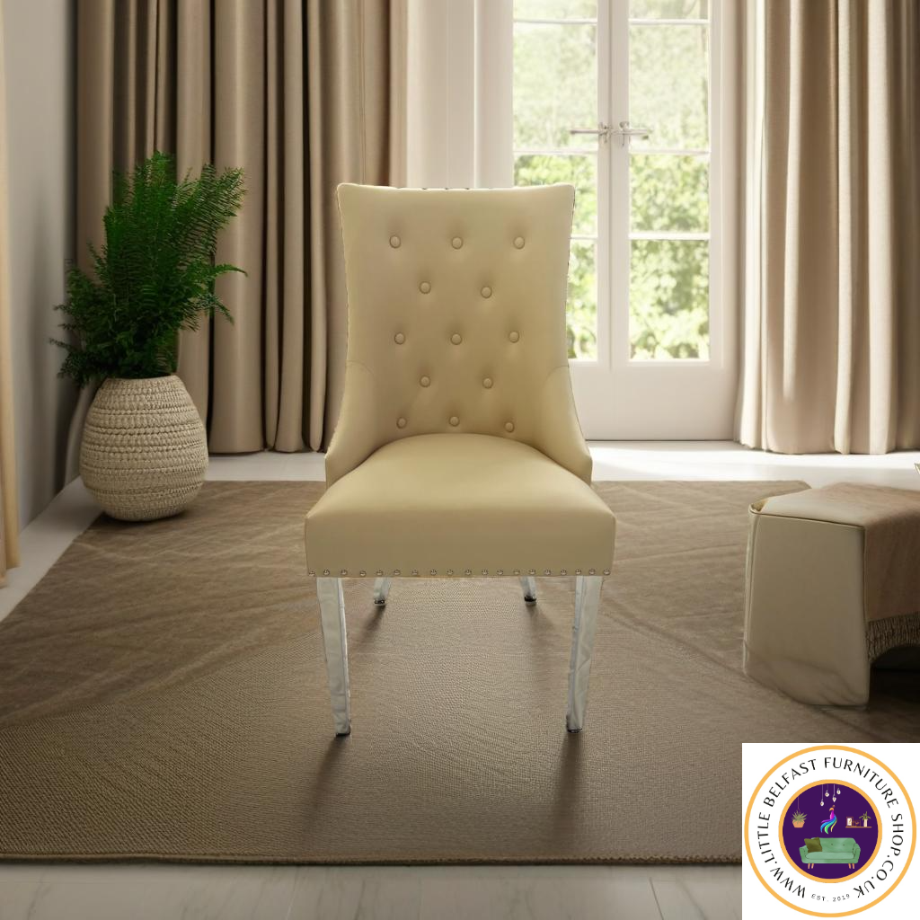 Florida Leather Dining Chairs