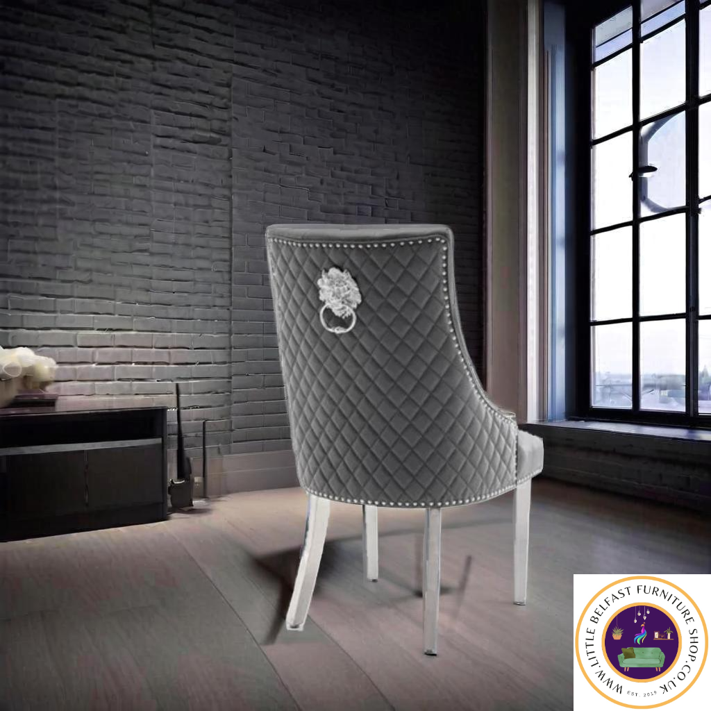 Lion Dining Chairs With Knockers