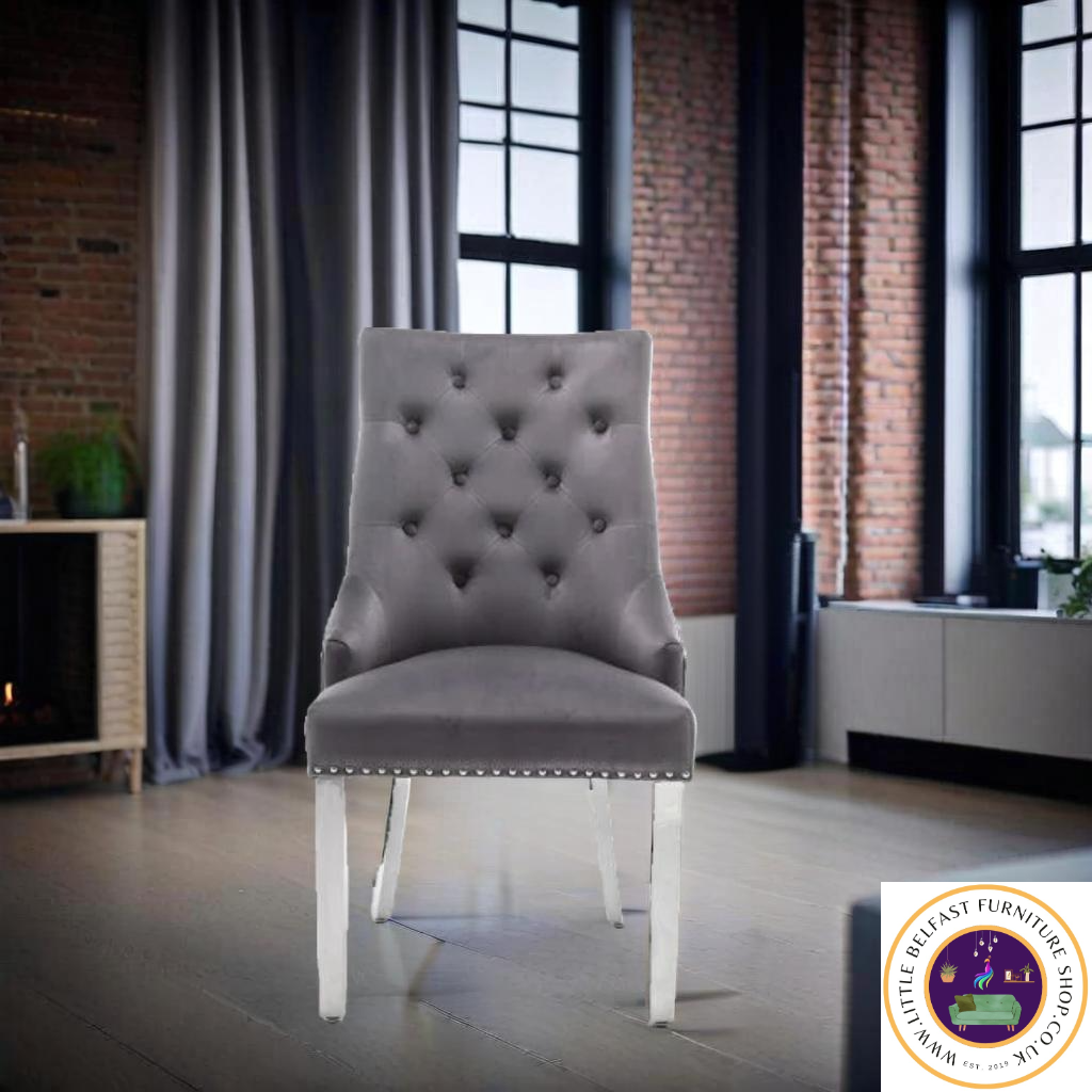 Lion Dining Chairs With Knockers