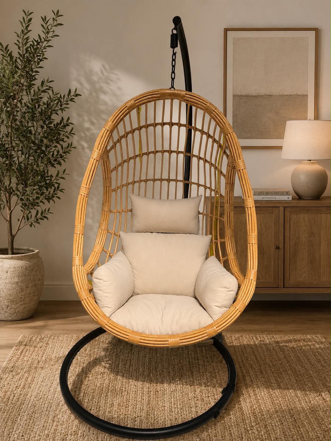 Single Garden Egg Chair