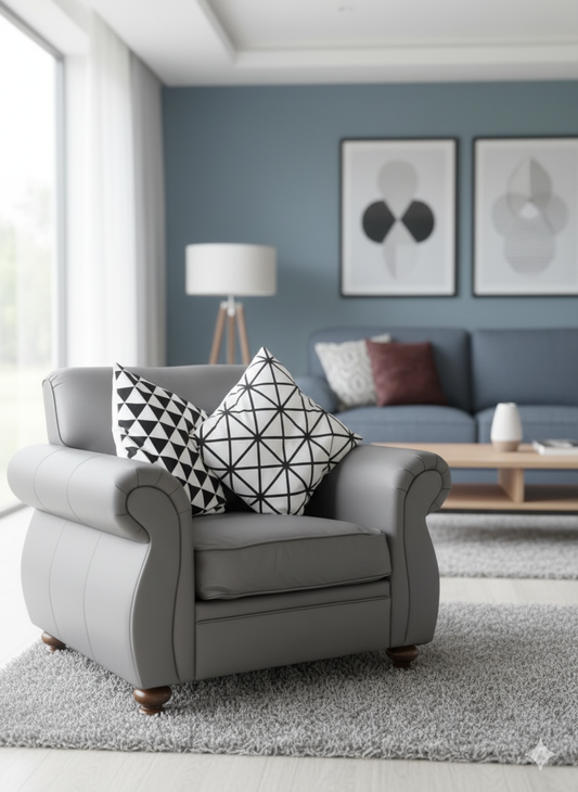 Corfu Grey Leather 1