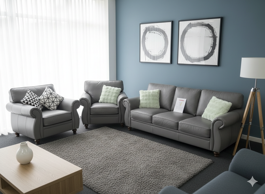 Corfu Grey Leather 3