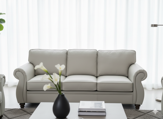 Corfu Cream Leather 3