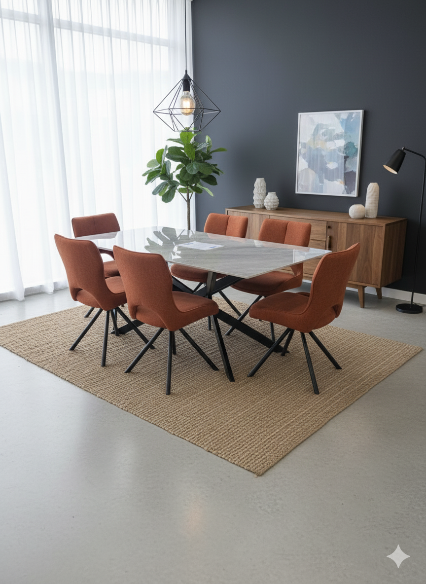 Savannah Orange Chair