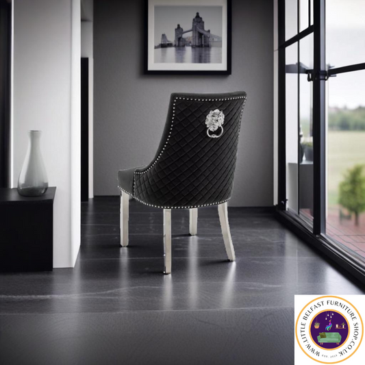 Lion Dining Chairs With Knockers