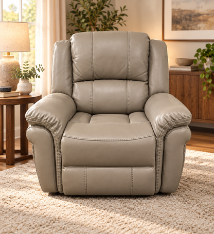 Causeway Dual Motor Power Lift Chair with Heat & Massage – Grey