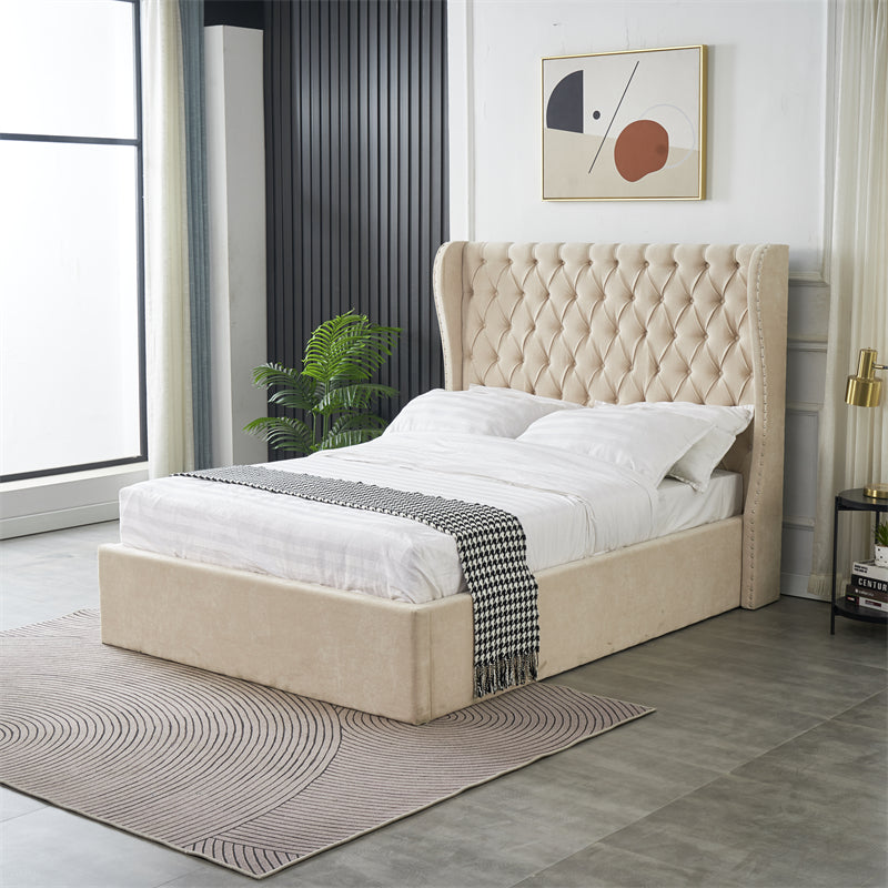 Connemarra Cream Fabric Double