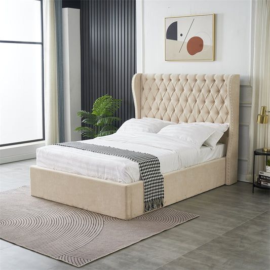 Connemarra Cream Fabric Double