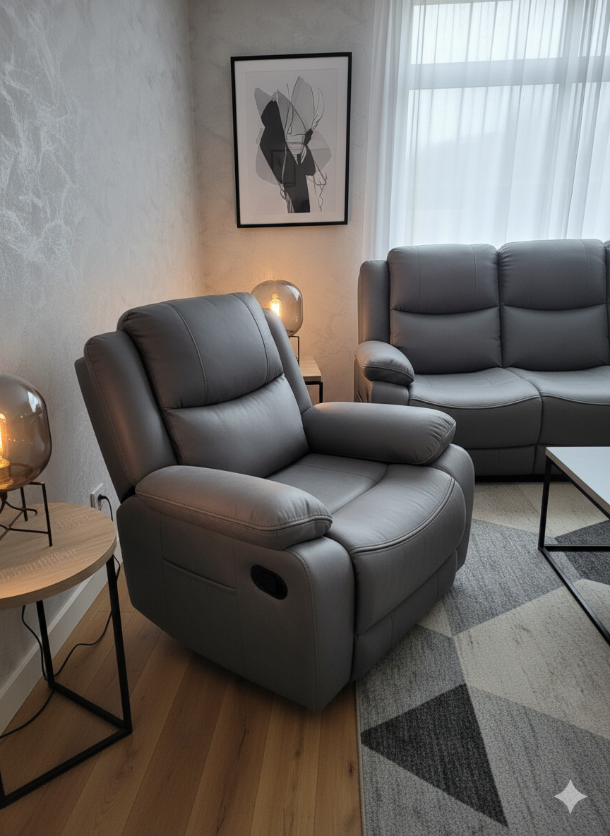 Conway Dark Grey Fabric 1