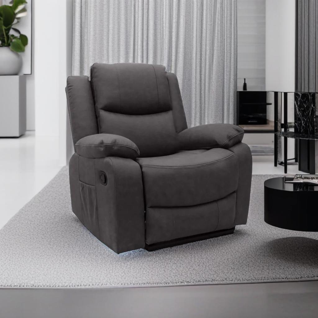 Conway Dark Brown Fabric 1