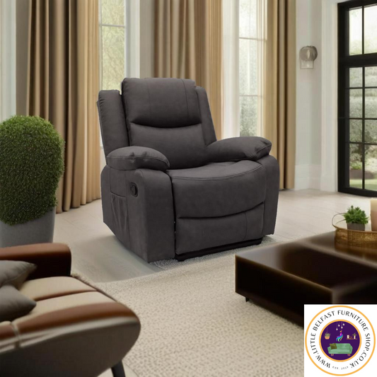 Conway Technology Fabric Brown Chair