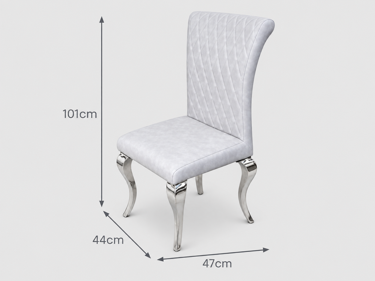 London Light Grey Dining Chair