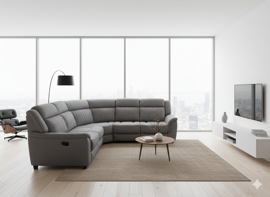 Dallas Misty Grey Fabric 2C2