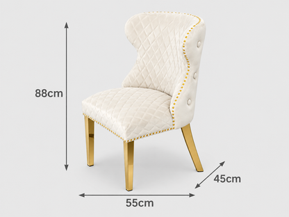 Ravenna Cream Velvet