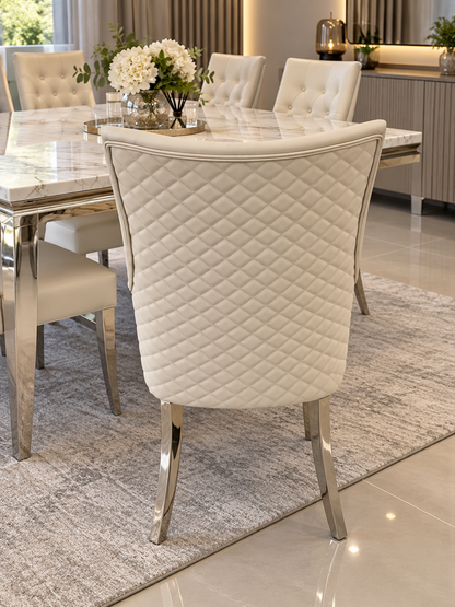 Florida Dining Chair - Cream