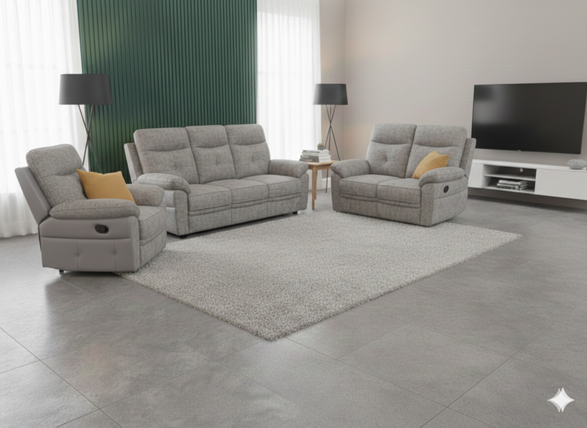 Roxy Dark Grey Fabric 3