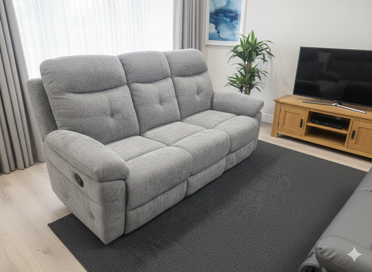 Roxy Dark Grey Fabric 3