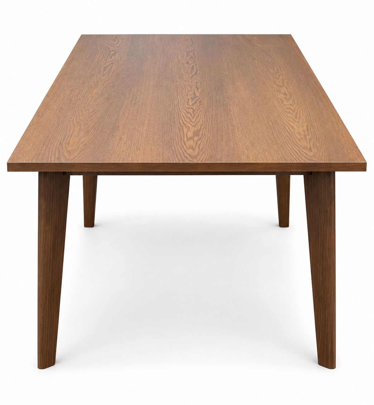Hudson Dark Walnut Dining Table - 130cm
