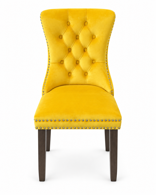 Macey Yellow Gold Velvet