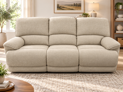 Nevada Wheat Fabric 3 Seat