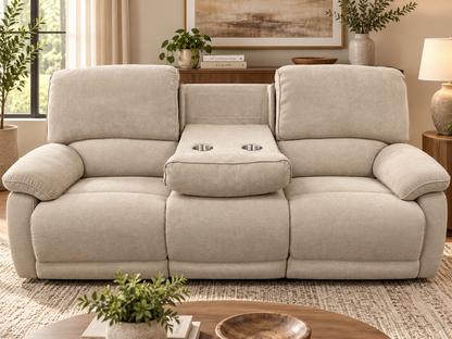 Nevada Wheat Fabric 3 Seat