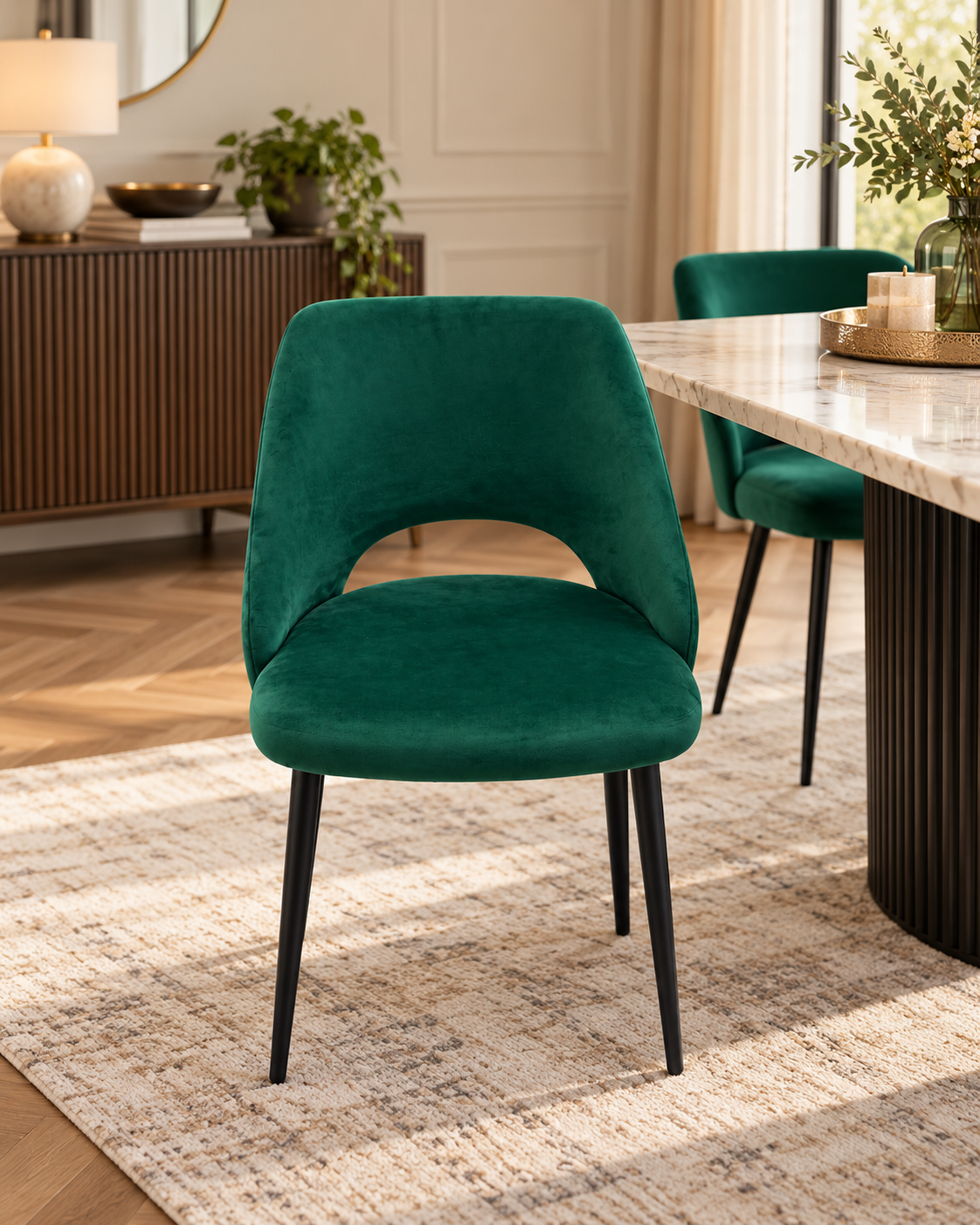 Eclipse Dining Chair - Green