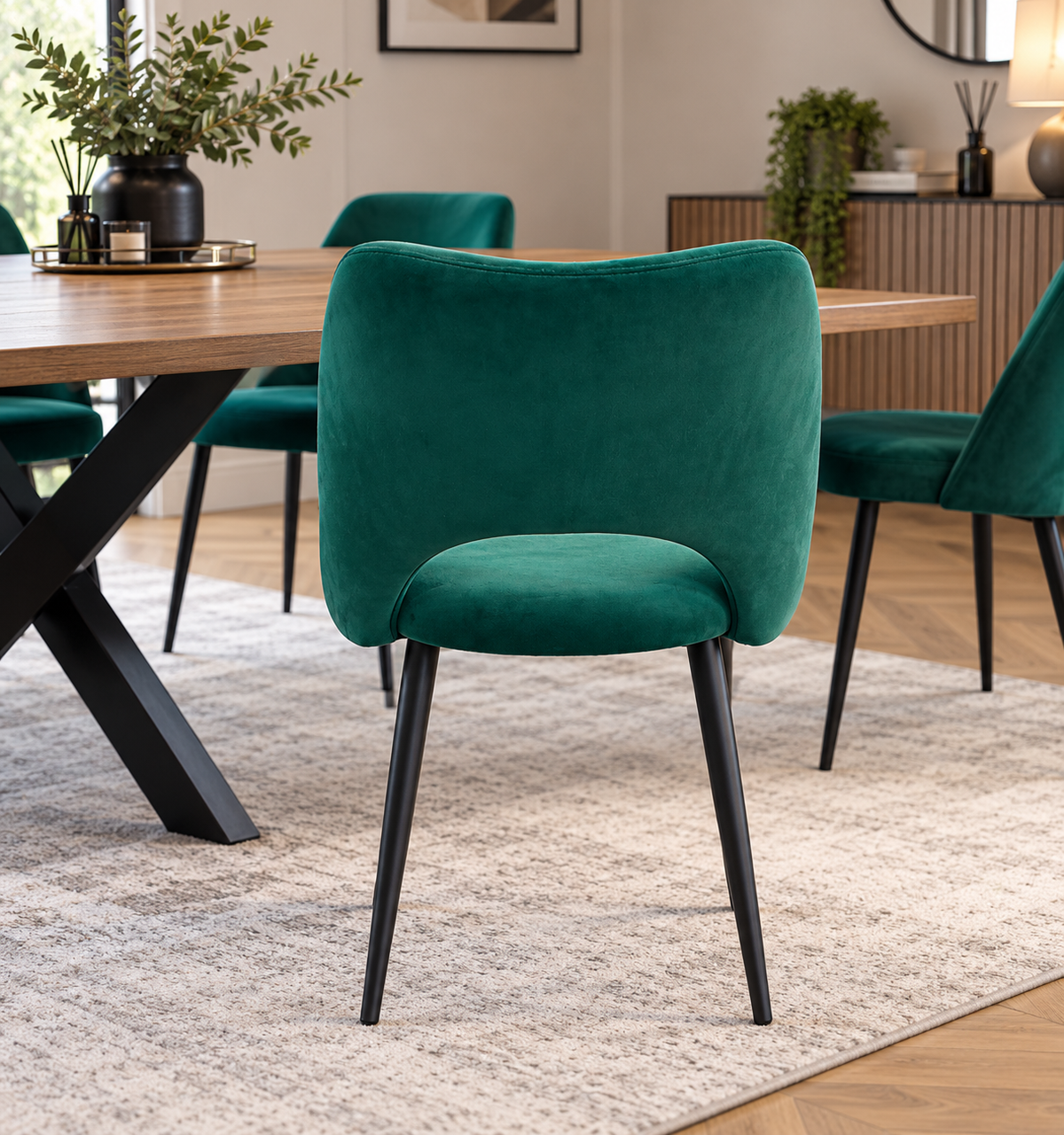 Eclipse Dining Chair - Green