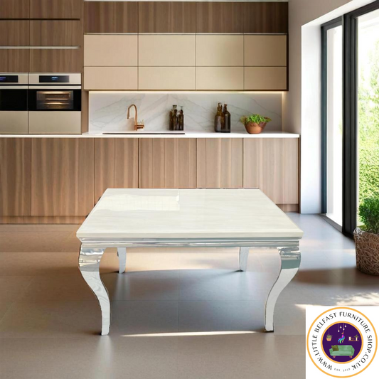 Cream Marble Florance Table