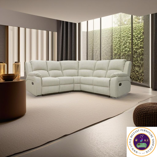 Kacy Corner Sofa Cream