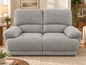 Nevada Grey Fabric 2 Seat