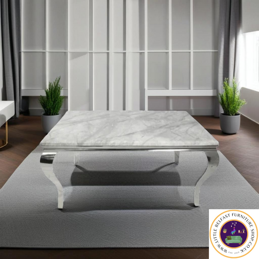 Florence Grey Marble Round 1.3m