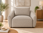 Tiffany Cream Fabric Armchair