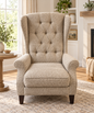 Tiffany Cream Chester Wingback