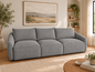Tiffany Grey Fabric 3 Seat