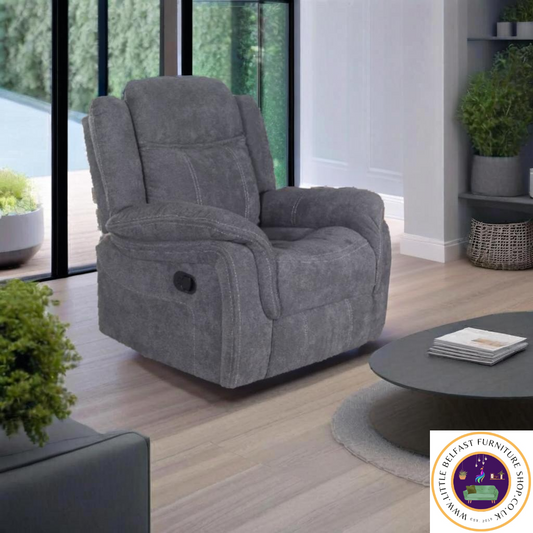Marvel Grey Fabric Chair