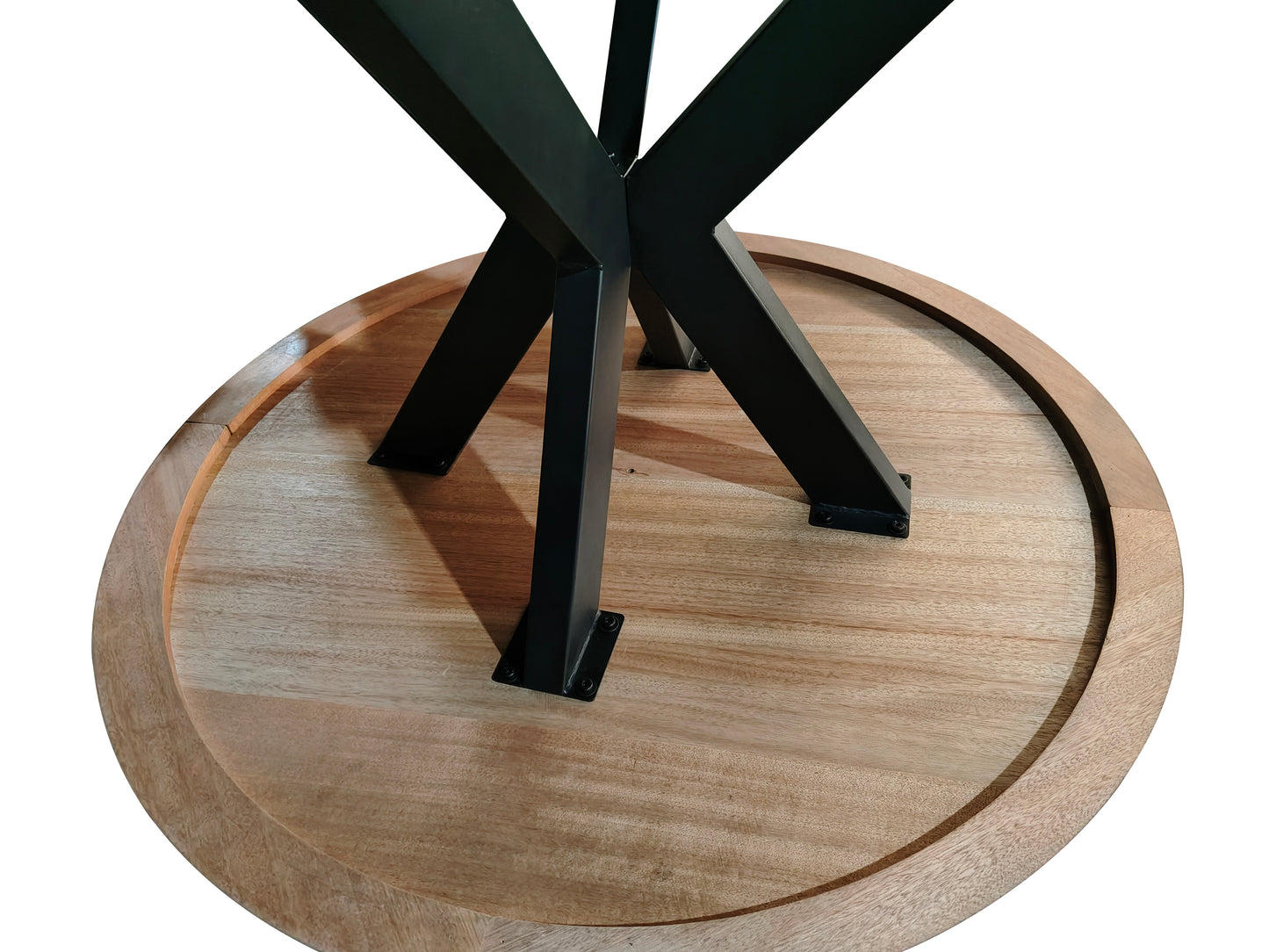Willow Wood Collection Natural Round 1.1M Table