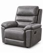 Colorado Grey Leather Armchair