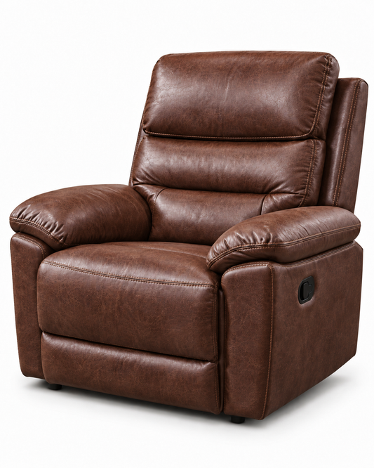 Colorado Brown Leather Armchair