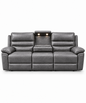 Colorado Grey Leather 3 Seat