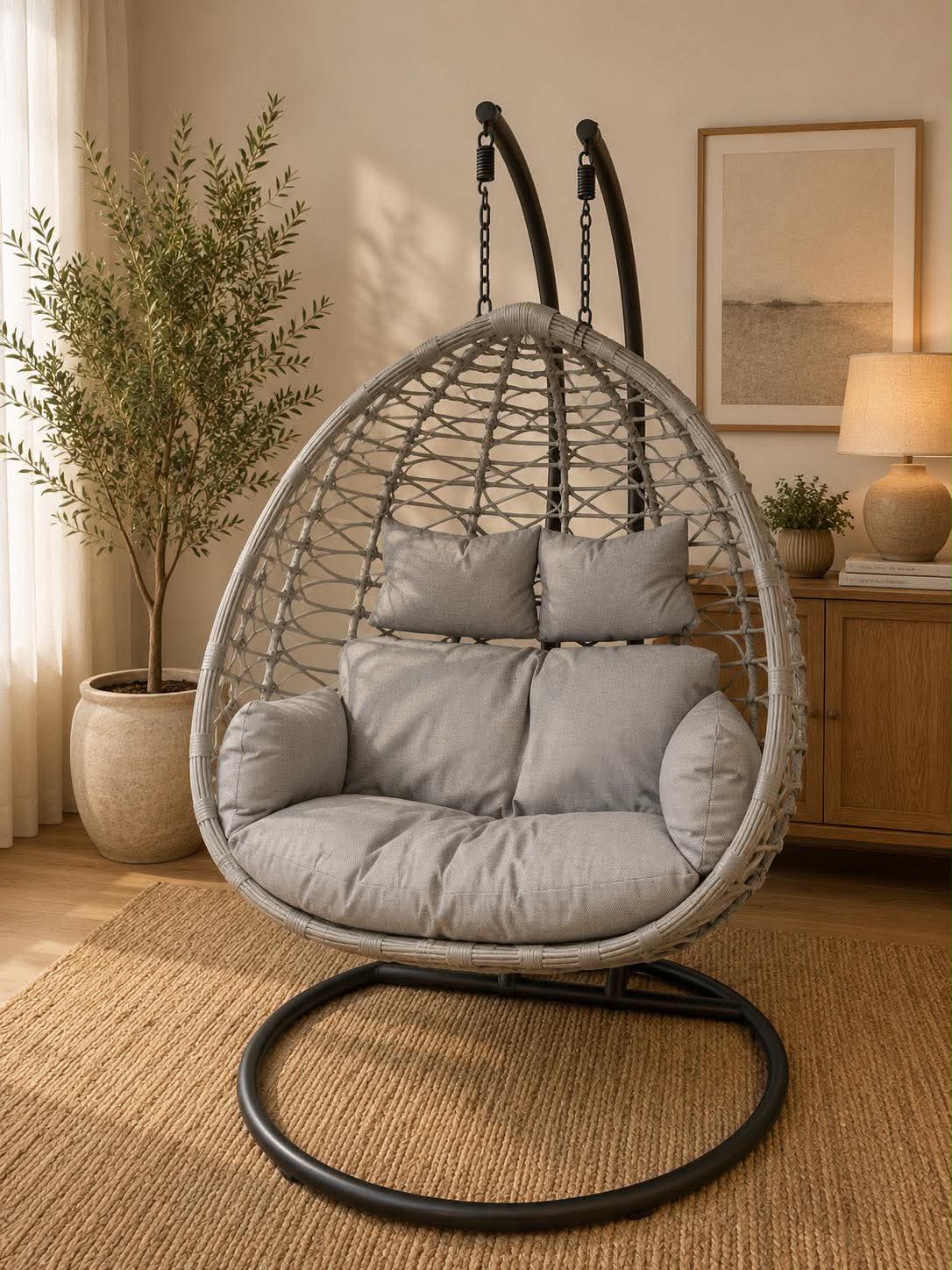 Double Garden Egg Chair