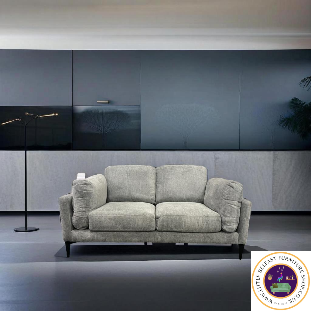 Elena Smoke Grey Two Seater